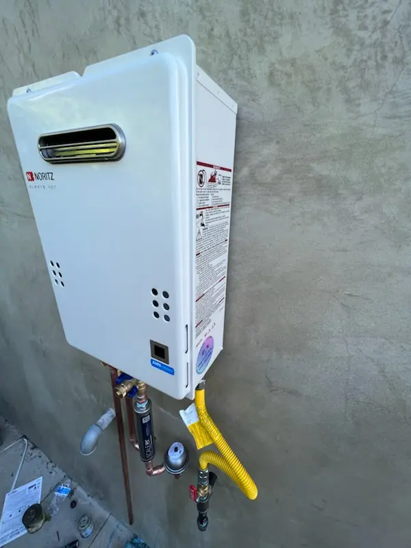 Tankless water heater installation for Midtown homes
